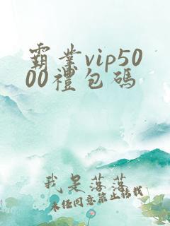 霸业vip5000礼包码