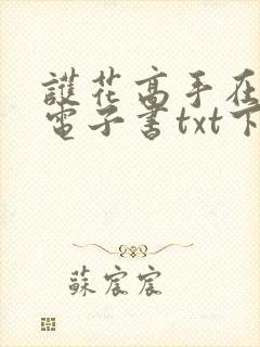 护花高手在都市电子书txt下载