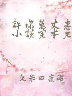 许你万丈光芒好小说完本免费阅读