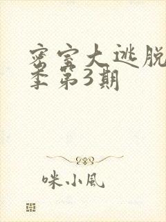 密室大逃脱第五季第3期