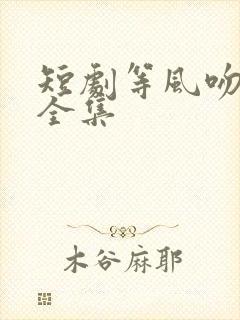 短剧等风吻云雾全集