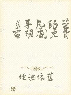 《平凡的荣耀》电视剧免费观看完整版