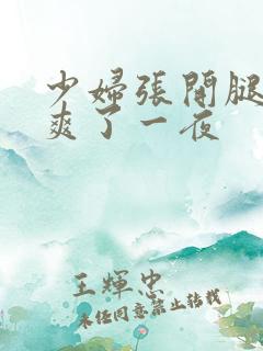 少妇张开腿让我爽了一夜