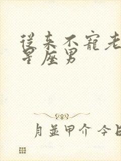 从来不宠老婆的星座男