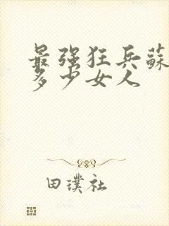 最强狂兵苏锐有多少女人