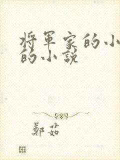 将军家的小娇娘的小说
