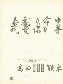 泰剧《命中注定我爱你》普通话版