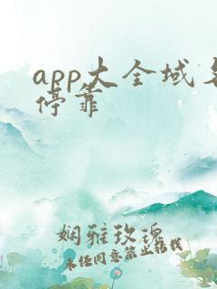 app大全域名停靠