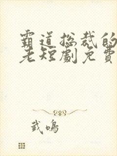 霸道总裁的神医老短剧免费观看全集