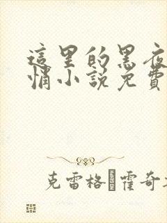 这里的黑夜静悄悄小说免费阅读