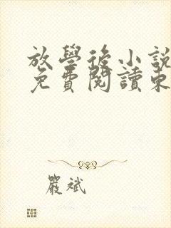 放学后小说全文免费阅读东野圭吾