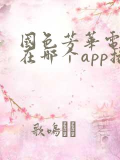 国色芳华电视剧在哪个app播放