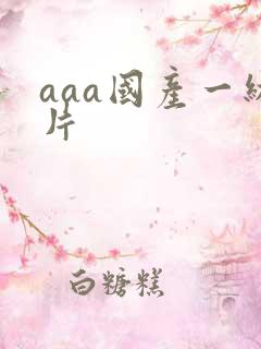 aaa国产一级片