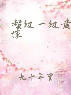 超级一级黄色录像