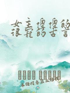 女主傻傻的男主很宠的古言