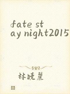 fate stay night2015版