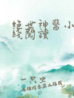 绝世神医小说在线阅读