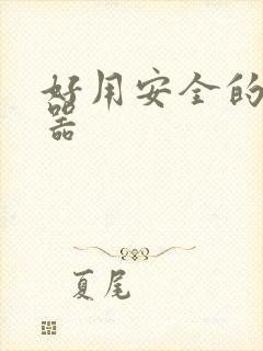 好用安全的浏览器