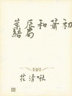 叶辰和萧初然大结局