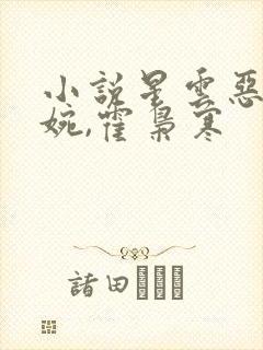 小说星云恶女苏婉,霍枭寒