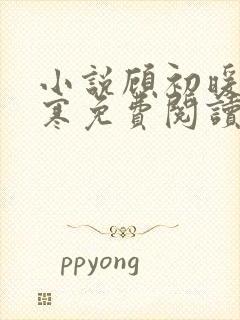 小说顾初暖夜景寒免费阅读