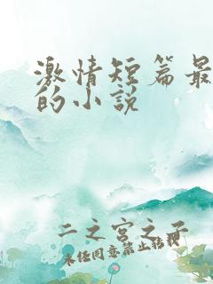 激情短篇最刺激的小说