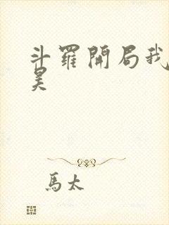 斗罗开局我是唐昊