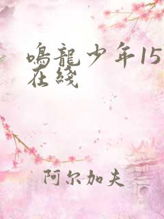 鸣龙少年15集在线