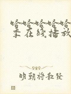 哈哈哈哈哈第5季在线播放