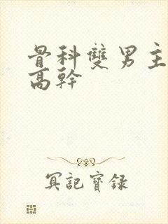 骨科双男主年下高干