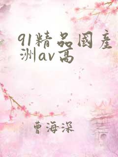 91精品国产亚洲av高