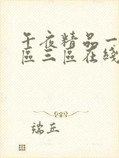 午夜精品一区二区三区在线视