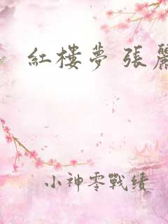 红楼梦 张丽
