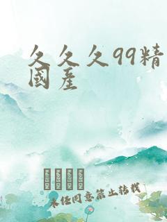 久久久99精品国产