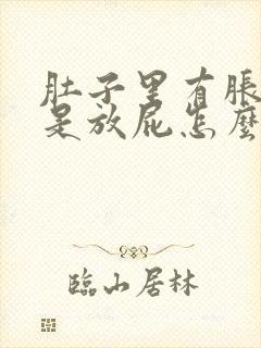 肚子里有胀气总是放屁怎么回事