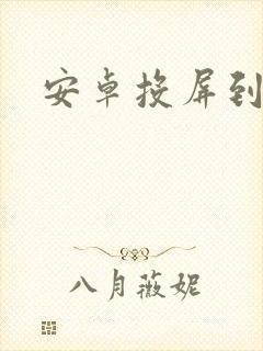 安卓投屏到平板