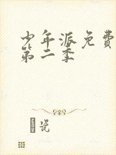 少年派免费观看第二季