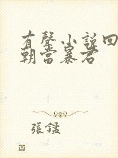 有声小说回到明朝当暴君