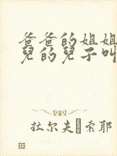 爸爸的姐姐的女儿的儿子叫我什么