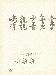 鸣龙少年全集高清观看免费