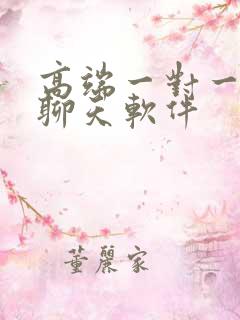 高端一对一视频聊天软件