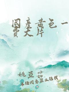 国产黄色一级免费大片