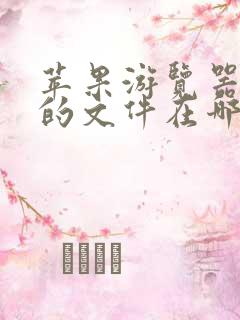 苹果游览器下载的文件在哪看