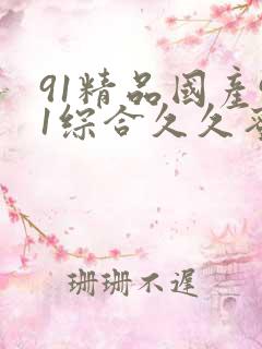 91精品国产91综合久久蜜
