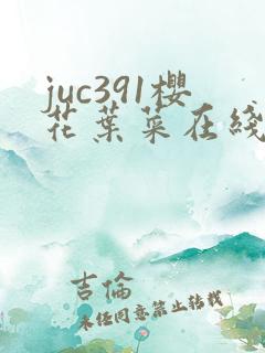 juc391樱花叶菜在线播放