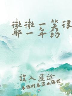 微微一笑很倾城哪一年的