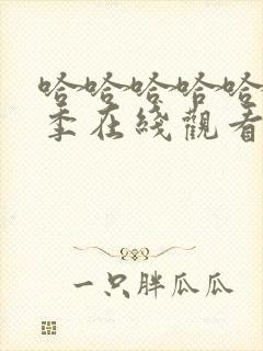 哈哈哈哈哈第五季在线观看高清