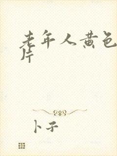 老年人黄色一级片