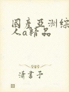 国产亚洲综合成人a精品