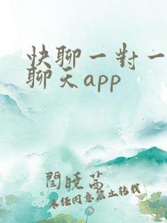 快聊一对一视频聊天app